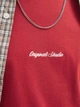 Футболка хлопковая длинная мужская Jack & Jones 12282892 L Tibetan Red (5715728050620) - изображение 5