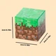 Магнитный конструктор 160 блоков + 1 фигурка Магнитные блоки в стиле Minecraft в подарочном боксе - изображение 8