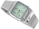 Унисекс часы Casio Vintage AQ-800E-3AEF — аналого-цифровые, зелёный циферблат, стальной браслет - изображение 3
