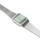 Унисекс часы Casio Vintage AQ-800E-3AEF — аналого-цифровые, зелёный циферблат, стальной браслет - изображение 4