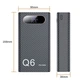 Корпус Multi-powerbank Q6, під елементи 21700 до 6 шт, 100W, чорний - зображення 2