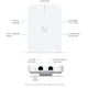 Точка доступа Wi-Fi Ubiquiti UniFi 7 In-Wall (U7-IW) - изображение 9