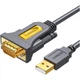 Кабель для передачи данных USB to COM M 1.5m DB9 RS-232 CR104 black Ugreen (20211) (319322) - изображение 1