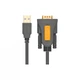Кабель для передачи данных USB to COM M 1.5m DB9 RS-232 CR104 black Ugreen (20211) (319322) - изображение 2