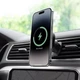 Магнітний тримач в авто з MagSafe Proove Light Circle 15W black | Тримач для IPhone в машину FF 479260001 - зображення 4