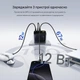 Быстрое зарядное устройство Baseus PicoGo AE21 2C+U 100W с дисплеем - изображение 5