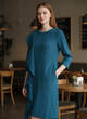Платье inDresser XS Темно-бирюзовый (IN-900902-Dark-turquoise) - изображение 3
