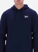 Худі чоловіче Reebok Noah Small Logo Hoody 100240568 2XL Темно-синє (1200175334316) - зображення 4