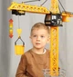 Большой игрушечный кран на радиоуправлении DEYEE TOYS с подсветкой и звуковыми ефектами Высота крана 82 см Краны на пульте управления - изображение 13