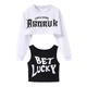 Детский спортивный костюм для хип-хопа Bet Lucky рост 130 (1400-black-130) - изображение 5