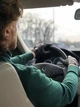 Мужские кожаные автомобильные перчатки Fiorgini Premium Размер 9 (L) Цвет черный (36003) - изображение 5
