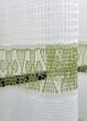 Тюль сетка VR-Textil Juli № 1875т Арка на кухню цвет белый с салатовым 400х145 см (53-0152) - изображение 5