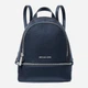 Рюкзак женский из натуральной кожи 2.5 л Michael Kors 945017972 Синий (1159847895) - изображение 1