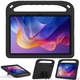 Противоударный детский силиконовый чехол с подставкой EVA Kids Stand на планшет Xiaomi Redmi Pad 2 11" 2025 Чёрный - изображение 3
