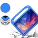 Противоударный детский силиконовый чехол с подставкой EVA Kids Stand на планшет Xiaomi Redmi Pad 2 11" 2025 Голубой - изображение 5