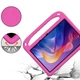 Противоударный детский силиконовый чехол с подставкой EVA Kids Stand на планшет Xiaomi Redmi Pad 2 11" 2025 Малиновый - изображение 5