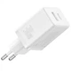 Сетевое зарядное устройство Baseus Cube Pro Fast Charger PD30W (1USB-A/1C) (P10111404) (Moon White) (238759) - изображение 1