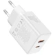 Сетевое зарядное устройство Baseus Cube Pro Fast Charger PD30W (1USB-A/1C) (P10111404) (Moon White) (238759) - изображение 4