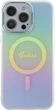 Etui plecki Guess IML Iridescent MagSafe do Apple iPhone 15 Pro Max Turquoise (3666339154950) - obraz 2