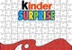 Пазл Із Маленькими Елементами Kinder Surprise Розмір A4 - изображение 1