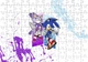Пазл Із Маленькими Елементами Sonic (30) Розмір A4 - изображение 1