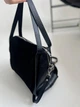 Сумка средняя плетеная кожа замшевая ARTiS Bags черная (Арт. 1712 703-5025) - изображение 4