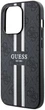Etui plecki Guess 4G Printed Stripes MagSafe do Apple iPhone 15 Pro Max Black (3666339209742) - obraz 4