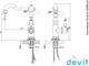 Смеситель кухонный DEVIT Charlestone 34508142 - изображение 2