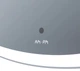 Зеркало AM.PM Universal M8FMOX0551WGH38 с контурной LED-подсветкой, сенсором, квадрат, 55 см - изображение 3