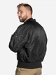 Бомбер чоловічий Alpha Industries 100101-03 M Чорний/Помаранчевий (800070330227) - зображення 3