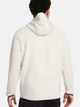 Bluza męska rozpinana streetwear z kapturem Under Armour 77-1389352-0110 L Biała - obraz 2