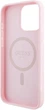 Etui plecki Guess Grained Gold Ring MagSafe do Apple iPhone 15 Pro Max Pink (3666339303945) - obraz 7