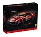 Конструктор машинка Technic Ferrari 488 GTE AF Corse на 1677деталей, маштаб 1:10 Феррарі червона Корса - изображение 1