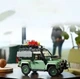 Конструктор машика Land Rover Retro Defender 90 2336 (деталей)маштаб 1:10 Лендровер класік - зображення 7