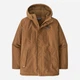 Kurtka parka męska z kapturem Patagonia 27023-DRBN L Brązowa - obraz 3