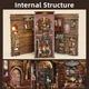 Декор для книжних полиць (букнук) ETKVR Dwarf`s House - изображение 5