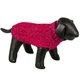 Теплый вязаный зимний свитер для собак Косичка Daru Dog Sweater Nobby Красный 26 см - изображение 1
