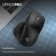 Мышь OfficePro M395B Silent Click Ergonomic Wireless Black - изображение 8
