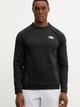 Longsleeve sportowy męski The North Face NF0A8BFNJK31 L Czarny - obraz 1