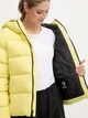 Пуховик зимний короткий женский Jack Wolfskin Frozen Palace Jkt W Rds A65097-M0064 L Желтый (4064886550062) - изображение 14