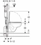 Инсталляция Geberit Duofix Pro 20 118.315.11.2 c панелью смыва Delta 01 белая 115.107.11.1 Round + унитаз подвесной Kolo Idol с сиденьем Soft Close дюропласт - изображение 10
