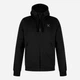 Bluza męska rozpinana streetwear z kapturem Montura MMAC32X-5024-90 S Czarna - obraz 1
