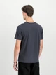 Koszulka męska bawełniana Alpha Industries 188505-02 M Granatowa - obraz 2