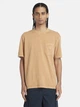 Футболка довга бавовняна чоловіча Timberland TB0A5VDHP471 S Бежева (800070320430) - зображення 1