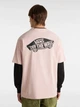 Koszulka męska bawełniana Vans VN000P50O3N1 XL Jasnoróżowa - obraz 2