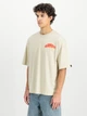 Koszulka męska bawełniana Alpha Industries X156525-300 L Mleczna - obraz 1