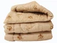 Одеяло Tag Tekstil лебяжий пух Camel полуторное + 2 подушки 50x70 - изображение 2