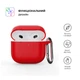 Чехол для наушников Armorstandart Hang Case для Apple AirPods 4 Red (ARM81293) - изображение 2