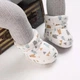 Детские теплые пинетки "Warm Paws" для малышей (длина стельки 12,5 см) (12-18 месяцев) белый с медвежатами (KS1016) - изображение 6
