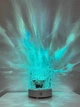 Светильник настольный ночник Цилиндр с эффектом северного сияния RGB 16 цветов с пультом питание от батареек или USB GS-9174 - изображение 8